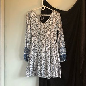 Hollister Floral Boho Dress M